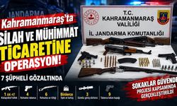 Kahramanmaraş’ta Silah Ve Mühimmat Ticareti Operasyonu
