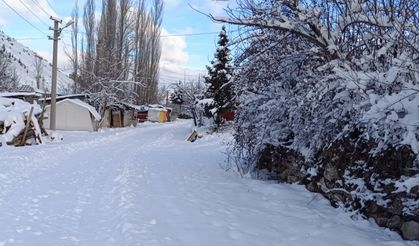 Kahramanmaraş'ta kar sonrası kartpostallık görüntüler!