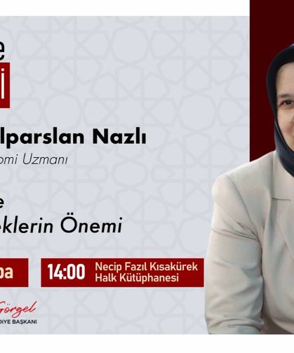 Kütüphane Söyleşileri’nde Bu Hafta “Gastronomide Kültürel Yemeklerin Önemi” Konuşulacak