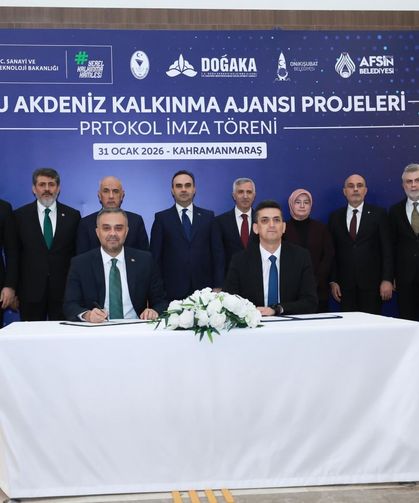 Kahramanmaraş'ta İmza Töreninde ONİKAD’ın Protokolünü İmzaladı