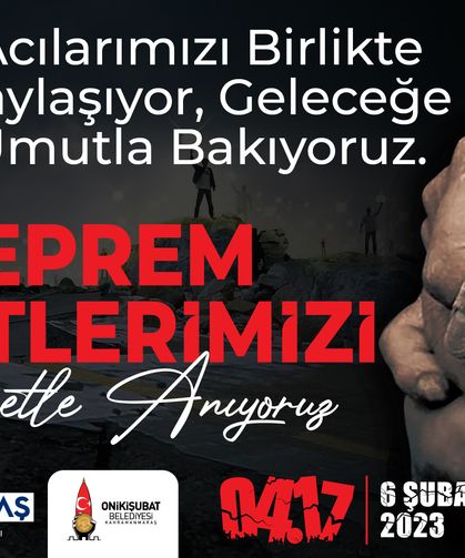 Hanifi Toptaş, 6 Şubat’ın 3’üncü yıldönümünde deprem şehitlerini andı