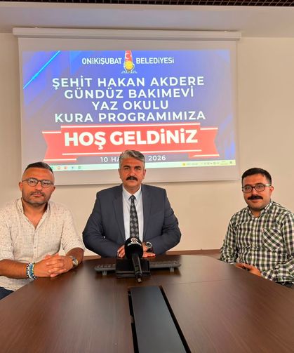 Onikişubat Belediyesi’nin ‘Minik Kalpler Yaz Okulu’nda Kuralar Çekildi