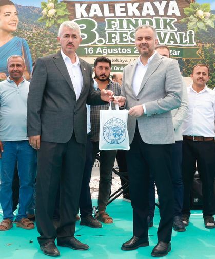 Başkan Toptaş, Kahramanmaraş’ın Karadeniz’i Kalekaya’da Fındık Festivali’ne katıldı