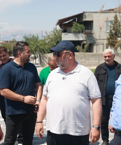 BAŞKAN AKPINAR KARAZİYARET’TE PRESTİJ SOKAK PROJESİNİ İNCELEDİ