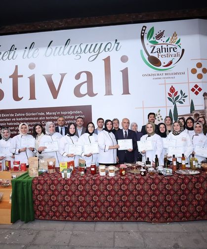 Kahramanmaraşlı vatandaşlar Onikişubat Zahire Festivali’ne akın etti, köklü kültür yaşatıldı