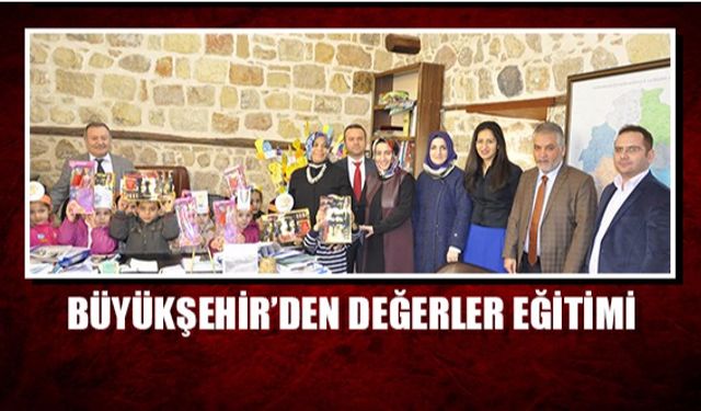 Büyükşehir'den değerler eğitimi