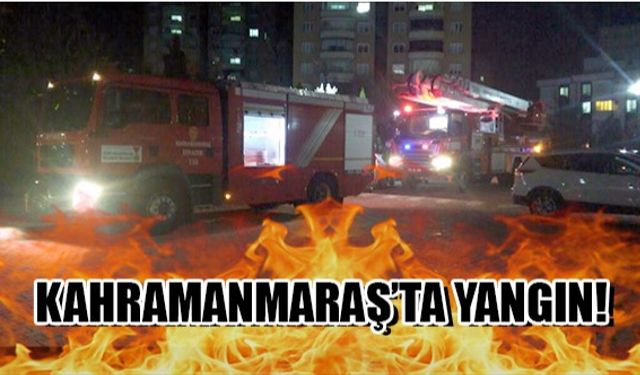 Büyükşehir itfaiyesi, teras yangınına başarıyla müdahale etti