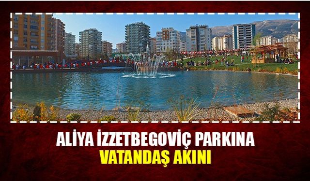 Aliya İzzetbegoviç parkına vatandaş akın etti