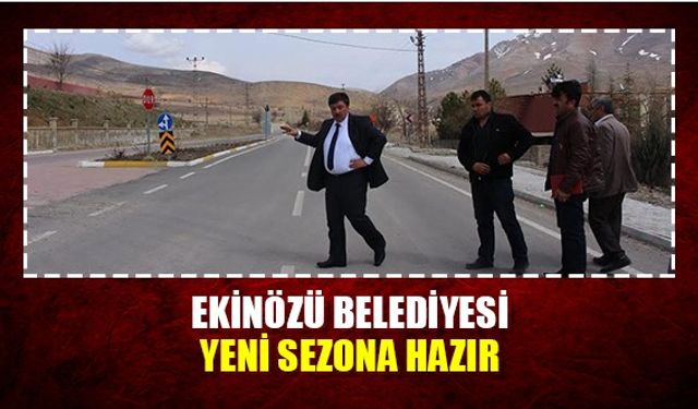 Ekinözü Belediyesi yeni sezona hazır