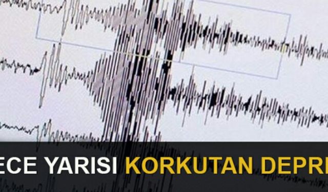 Kahramanmaraş'ta korkutan deprem