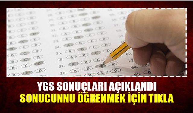 ÖSYM 2017 YGS sonuç sorgulama sayfası erişime açıldı