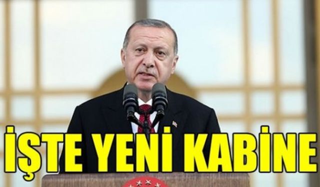 Son dakika kabine belli oldu: Cumhurbaşkanı Erdoğan yeni bakanları açıkladı! İşte yeni bakanlar listesi