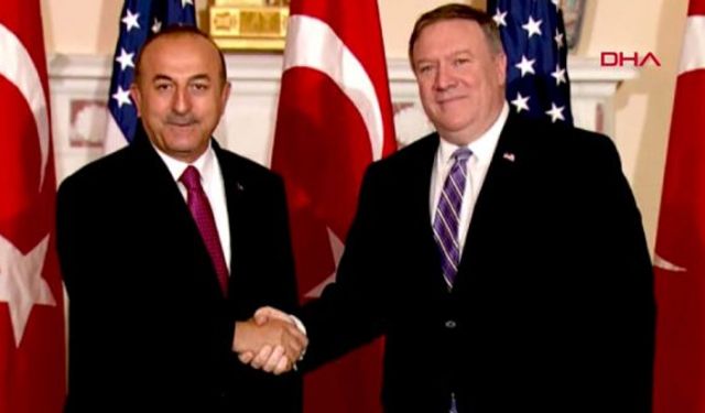 Dışişleri Bakanı Mevlüt Çavuşoğlu, ABD Dışişleri Bakanı Mike Pompeo ile bir araya geldikten sonra açıklama yaptı