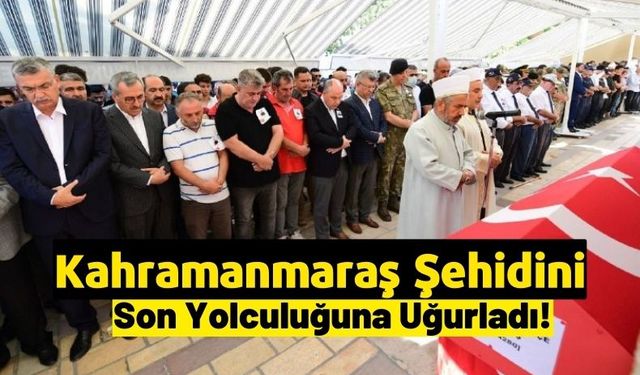 Uzman Çavuş Mehmet Burak Keçe'nin Naaşı Kahramanmaraş'ta Toprağa Verildi