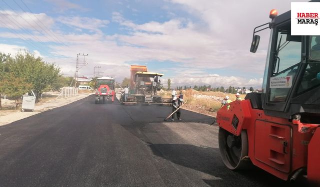 Büyükşehir, Elbistan’da Darende Caddesi’ni Yeniliyor