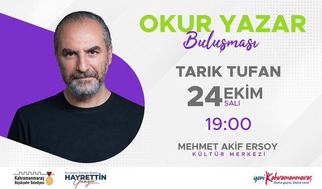 Tarık Tufan, Edebiyatseverlerle Buluşmaya Geliyor!