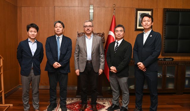 Başkan Güngör, Japon Heyetiyle Bir Araya Geldi!