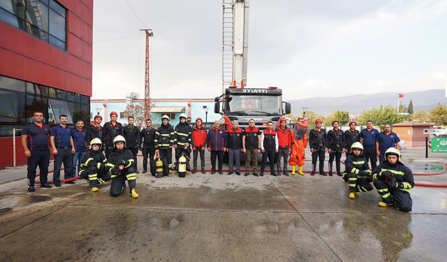 Büyükşehir’in Yeni İtfaiye Erleri Göreve Başladı