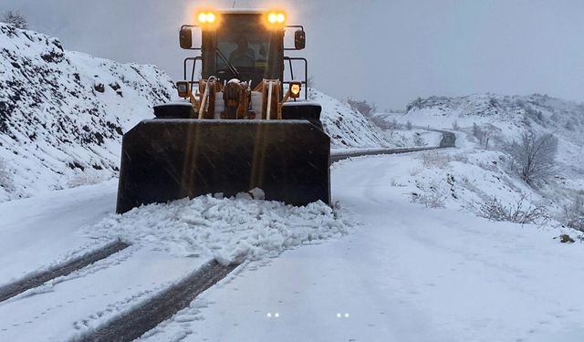 Büyükşehir’den Kar Yağışına Anında Müdahale