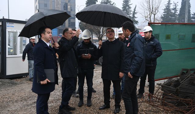 Başkan Güngör, Bakan Yardımcısı Gürgen ile Şehir Tasarım Alanlarını İnceledi