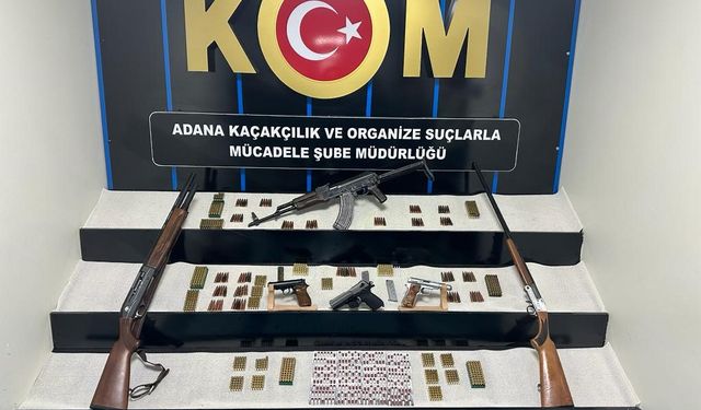 Silah ve mühimmat kaçakçılığı operasyonu: 1 tutuklama