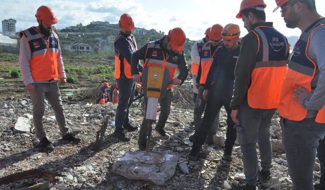 Gazipaşa'da enkaz tatbikatı yapıldı!