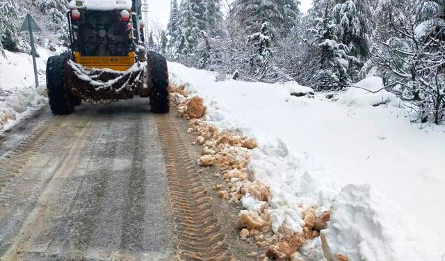 Büyükşehir, Kar Yağışı Sonrası Arterleri Ulaşıma Açık Tutuyor