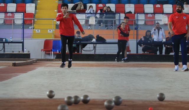 Türkiye Bocce Birinci ve İkinci Lig 2. Etap müsabakaları Mersin'de başladı!