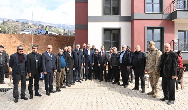 Başkan Güngör; “Kalıcı Konutları Hemşehrilerimize Hayırlı Olsun”