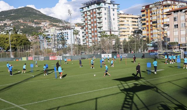 Alanyaspor, Kayserispor maçı hazırlıklarını tamamladı!