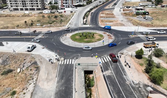 Trafik Güvenliği İçin Turgut Özal Bulvarı’na Yeni Kavşak