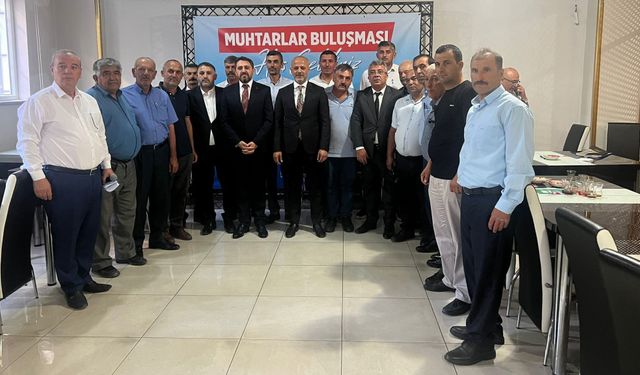 Muhtarlar Buluşması Afşin ve Pazarcık’ta Devam Etti