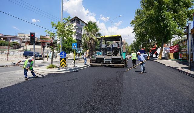 Büyükşehir, Av. Mehmet Ali Kısakürek Caddesi’nde Ulaşımı İyileştiriyor