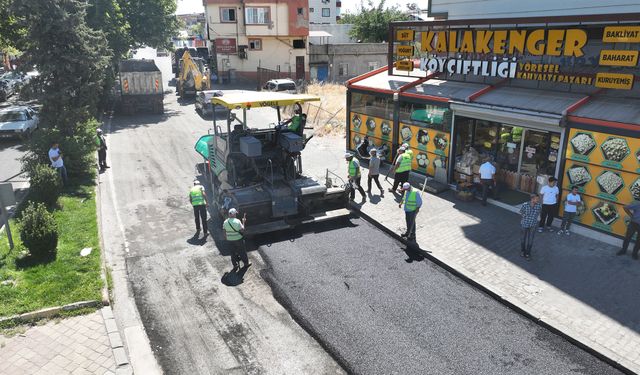 Büyükşehir, Dulkadiroğlu’nda Ulaşım Atağına Devam Ediyor