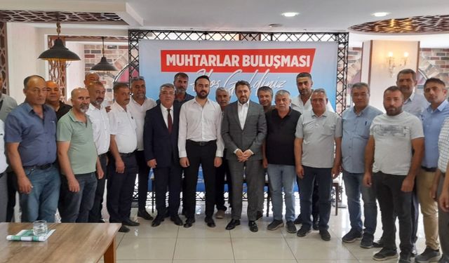 Büyükşehir Belediyesi Muhtar Buluşmalarını Sürdürüyor