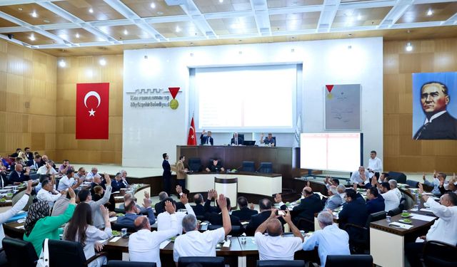 Büyükşehir Ağustos Ayı Olağan Meclisi Toplandı