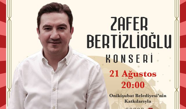 Zafer Bertizlioğlu, KAFUM’da Sahne Alacak