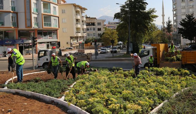 Büyükşehir’den Şehre Yeşil Dokunuşlar