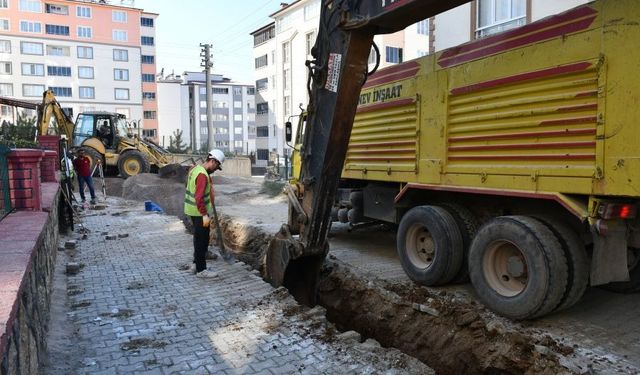 Afşin Merkezi Yeni Altyapısına Kavuşuyor