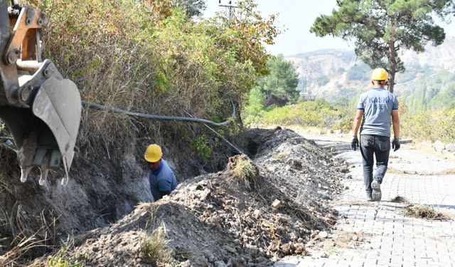 Peynirdere’nin İçmesuyu Sorunu Çözüme Kavuşuyor