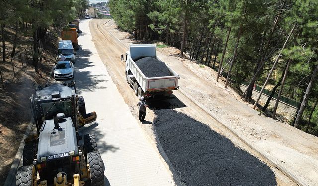 Dulkadiroğlu Belediyesi’nden Pınarbaşı Mahallesinde Asfalt Çalışması