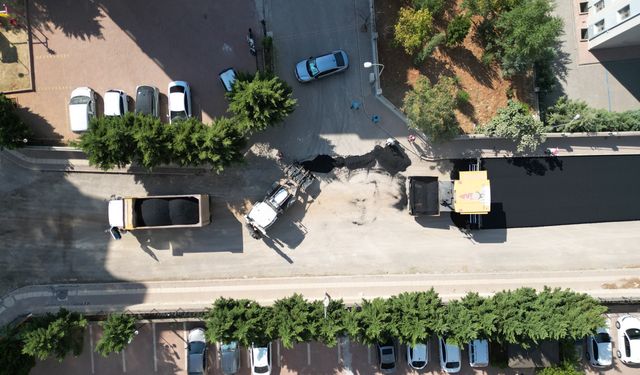 Onikişubat Belediyesi’nden Yirmiikigün Mahallesi’nde takdir toplayan asfalt çalışması