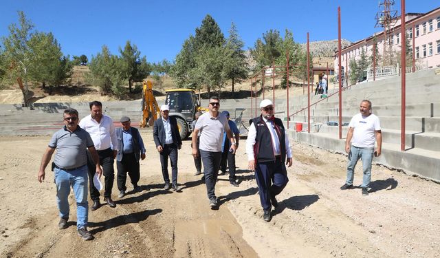 BAYDEMİRLİ SAHASI GÜREŞ FESTİVALİNE HAZIRLANIYOR