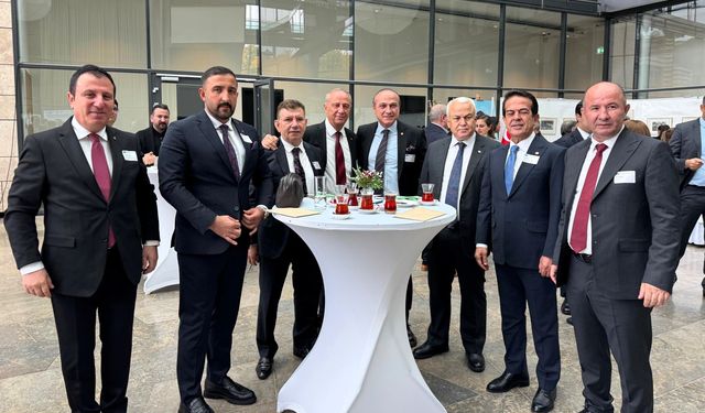 KMTSO Başkanı Buluntu Almanya’da