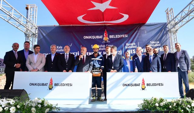 Onikişubat’ta tarihi gün: Bir günde 4 dev yatırımın temeli atıldı