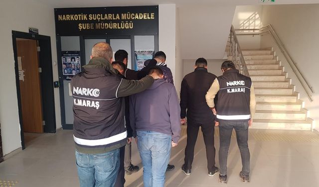 Kahramanmaraş'ta Uyuşturucu Ticaretine 7 Tutuklama