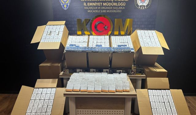 Kahramanmaraş’ta Kaçakçılık Ve Uyuşturucu Operasyonları