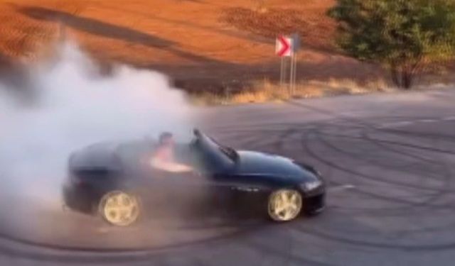 Kahramanmaraş'ta Drift Atan Sürücüye 48 Bin 559 TL Ceza Kesildi