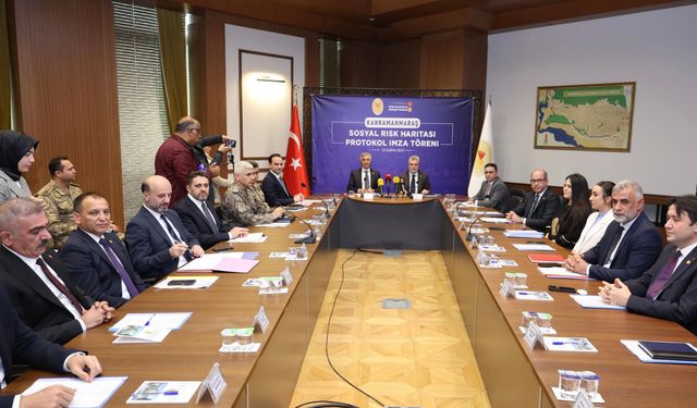 Kahramanmaraş'ın Sosyal Risk Haritası Oluşturuluyor