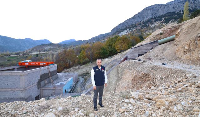 Başkan Toptaş; Kumarlı Hidroelektrik Santralı Projemizde Son Aşamaya Geldik